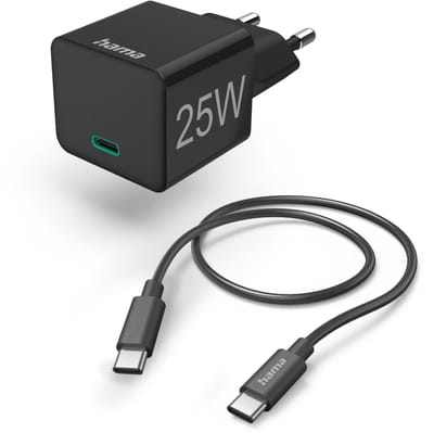 Hama 00125126 oplader voor mobiele apparatuur Smartphone, Tablet Zwart AC Snel opladen Binnen