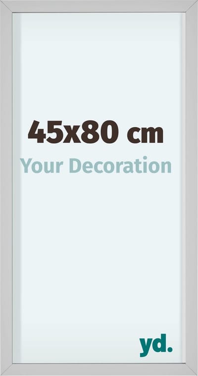 Your Decoration - Fotolijst 45x80 cm - Aluminium - Wit - Virginia