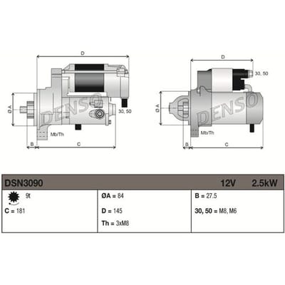 Starter DENSO DSN3090