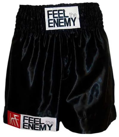 Krf Feel The Enemy Korte Broek Zwart L Man
