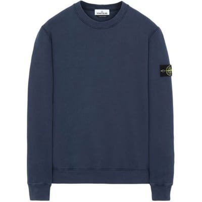 Stone Island Sweatshirt Blauw Marine Heren Tops 731563020-V0028 L black
