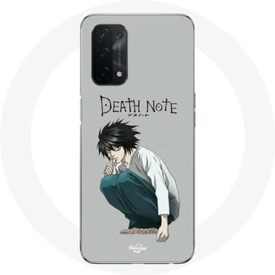 Coque - Death Note - Oppo A74 - Gris - Souple - Protection contre les chocs