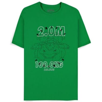 Pokémon - Gaming T-shirt - Bisaflor - S tot XL - voor Mannen - groen