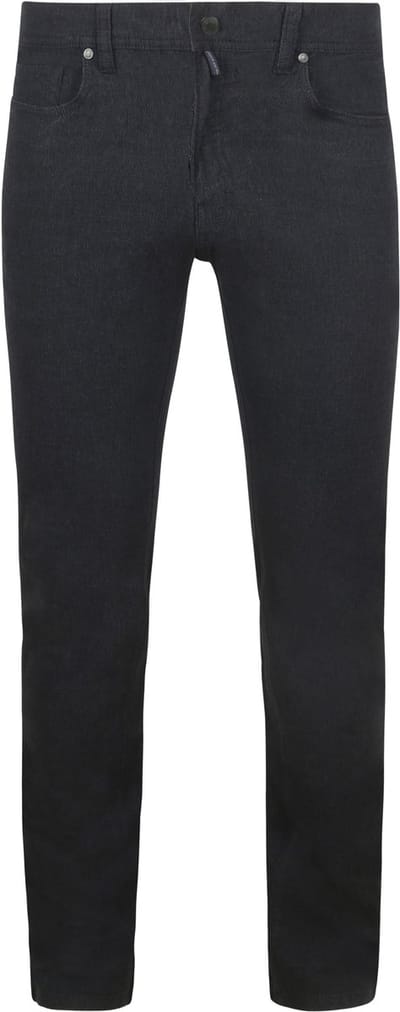 Pierre Cardin Broek Lyon Tapered Print Donkerblauw (navy) - Maat W 31 - L 34 - Heren - Five-pocket broek