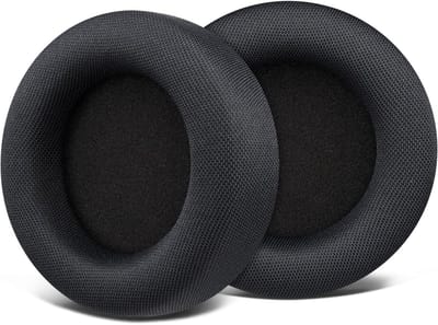 Vervangende oorkussens voor gamingheadsets, comfortabele kussens met duurzaam mesh, geluidsisolerend schuim en extra dikte
