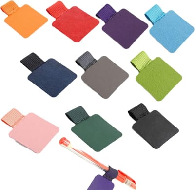 10 Stuks Gemengde Kleuren Penlus - Elastische Penhouder Geschikt voor Tablet en Notitieboek