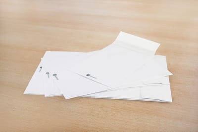 Envelop Raadhuis Securitex - C5 162x229mm wit 5 stuks