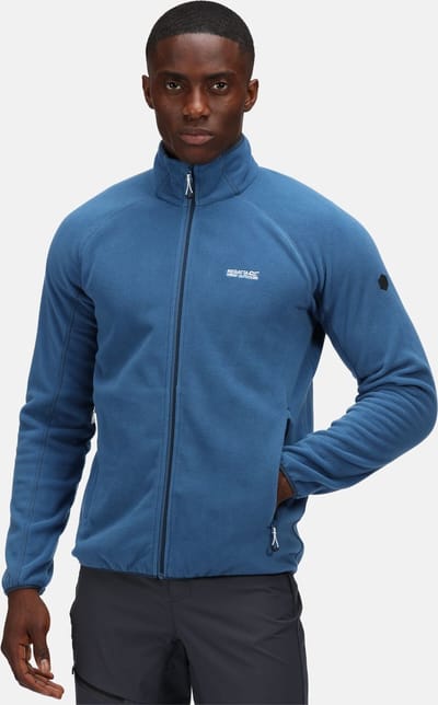 De Regatta Hadfield fleece met volledige rits - heren - stretch - Blauw