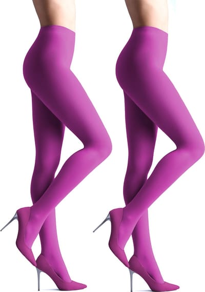 Giulia - Samba 40den (Multipack) Opaque Panty - Fushia - S