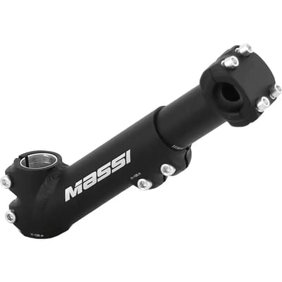 Massi Tandem Extend Fiets Stuurpen Zwart 150-230 mm