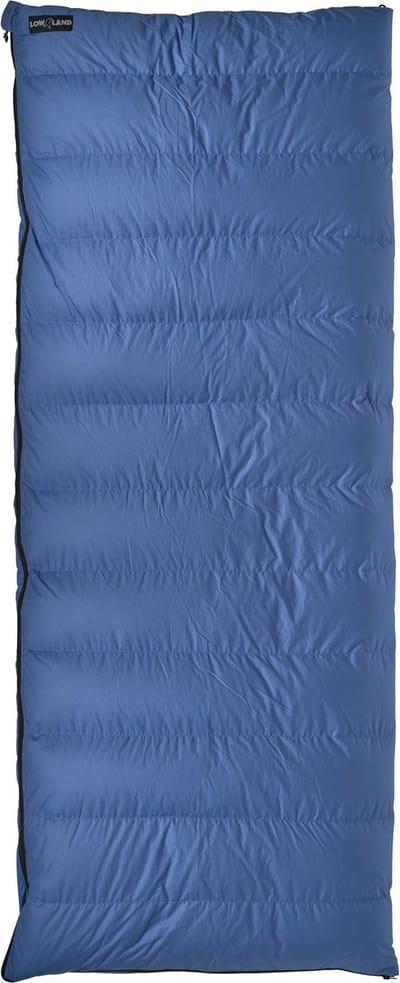 LOWLAND OUTDOOR Donzen slaapzak - CC 1 - 200 x 80 cm - 1725 gr - 0°C - Katoen