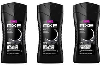 Axe Douchegel – Black 3 × 250 ml