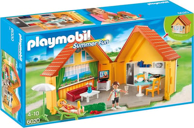 Landhuis Speelset - Poppenhuis - Kinderspel - Inklapbaar en opbergbaar - 43 x 23 x 21 cm