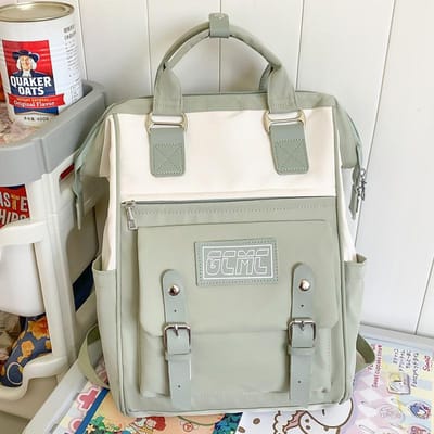 Kinderen Kleuterschool Meisjes Basisschoolleerlingen Dragen Kleine Rugzak Middelbare Schoolleerlingen Rugzak
