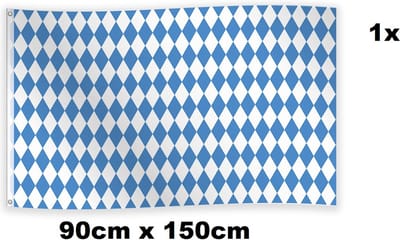 Vlag Oktoberfest 90cm x 150cm - Landen festival thema feest fun verjaardag
