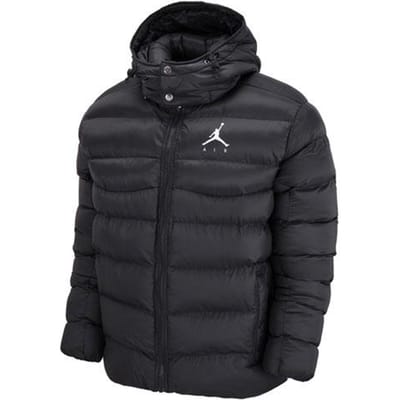Jordan Jumpman Air Pufferjack Winter Heren Zwart 3XL black