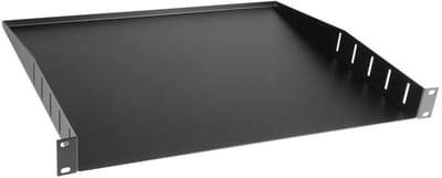 Adam Hall RACK TRAY 01 19 inch rackbak 1 HE Staal