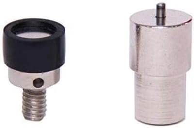 Holle Klinknagel Gereedschap - Persgereedschap Enkele Kop - Textiel Bevestigen - Voor Enkele Kop Holle Klinknagels - 7 mm - Zilver