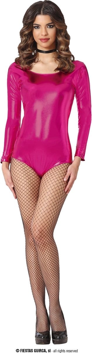 Metallic Roze Bodysuit Sylvie - Vrouw