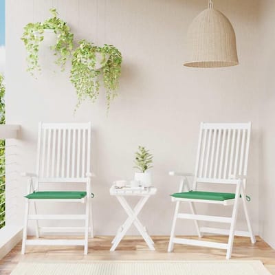 Tuinstoelkussens - Zitkussens - Buiten Zitten - Waterafstotend Oxford - 40 x 40 cm - Groen