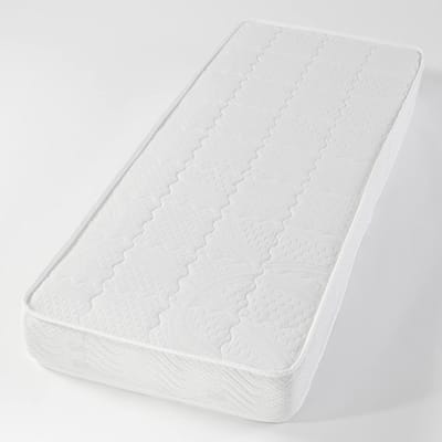 Matras - Slaapmat - Comfortabel slapen - Hoge veerkracht schuim - 60 x 190 cm - Wit