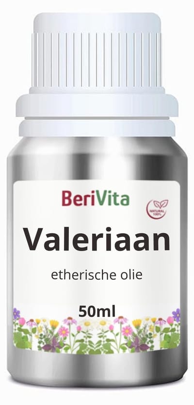 Valeriaan Olie 50ml - Pure, 100% Etherische Valeriaanolie van Valeriana officinalis