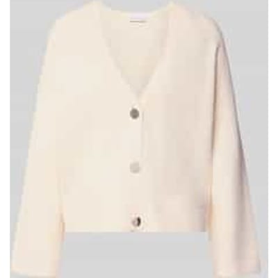 Comma  Cardigan Offwhite Maat: 40 | Korte Jassen Outlet | Dames | Wit