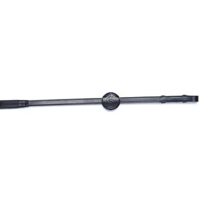 Trust Rubber teugels Fontainebleau 5/8 - maat Full - black/silver