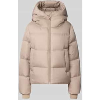 Regular fit donsjack met labelpatch