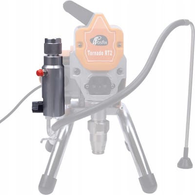 Rosfix Blok met Klep en Filterhouder Tornado RT2/RT3/RT4 - Drukstabilisatie - 91mm Filtermontage