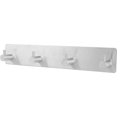 Wandhaakrek 304 Roestvrij Staal Zelfklevend Wandmontage Jashaak Heavy Duty Metalen Haak Hoed
