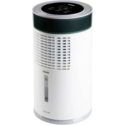 DOMO DO159A Aircooler Chillizz - 3-in-1: Luchtkoeler/Luchtbevochtiger/Luchtreiniger - Wit/Zwart