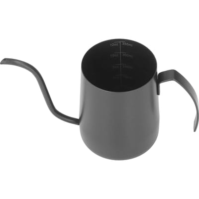 Koffieketel Roestvrij Staal Zwanenhals Verdikt Comfortabel Handvat Koffie Drip Pot met Schaal 350ml L(for 6.5-9kg)