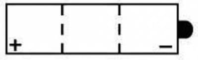 lithium-elekthiumbatterij voor quad hytrack 700 hy 2009 tot 2012 hjtx20(h)-fp-s / 12,8v 7ah nieuw