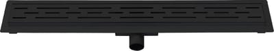 Douchegoot Best Design Black Met Flens 100x7x6.7cm Mat Zwart