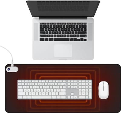 Lexium Verwarmde Bureau Onderlegger – Verwarmde Muismat voor Koude Handen – Heating Pad - Verwarmingsmat – Bureauonderlegger