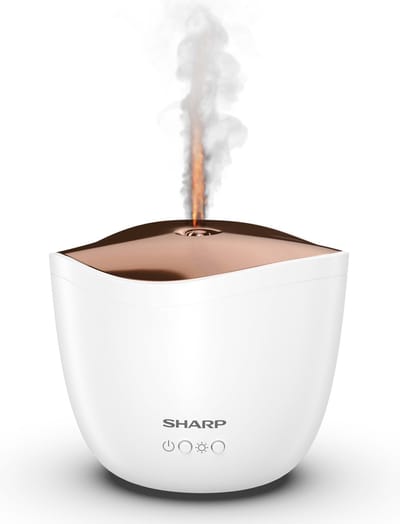 Sharp DF-A1E-W Ultrasone geurverspreider - wit - <27dB - 200ml