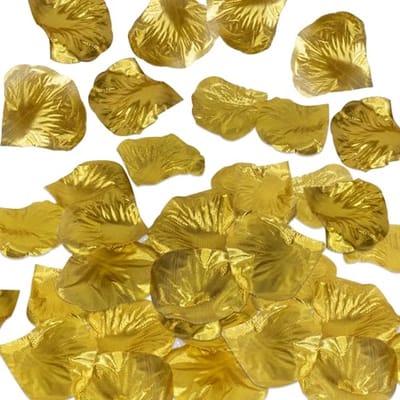 100 Gouden Rozenblaadjes - Elegante Tafeldecoratie voor Bruiloft, Feest en Jubileum