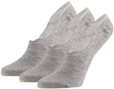 Apollo - 6-Pack - Bamboe Footies - No Show - Antibacterieel - Heren / Dames - grijs - 35-38 - 121475000
