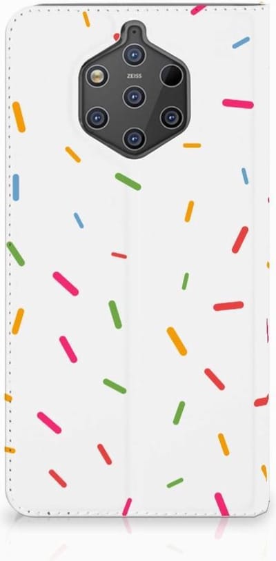 Nokia 9 PureView Flip Style Cover Donut Roze