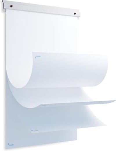 Rocada Skin flipchart houder met 20 vellen - Geschikt voor Skin whiteboards