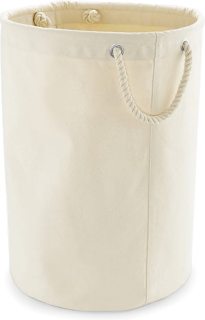 Westford Mill Katoenen opslag zak (crème) maat M, 50 Liter