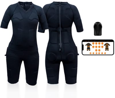 EMS Trainingspak – Wasbaar EMS Pak voor Mannen & Vrouwen – Comfortabel – Perfecte Pasvorm – Met box