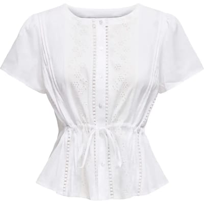 Geborduurde blouse vrouw Only Siffi