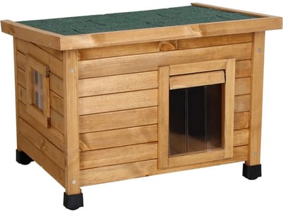 Kattenhuis voor Buiten - Kattenhok Binnen - Kattenbench - Kattenren - Bruin