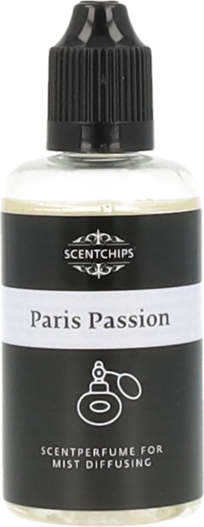 Scentchips® Paris Passion - Geurolie Voor Aromadiffuser - Geurolie Voor Oliebrander - Navulling Geurbrander - Etherische Olie - Geurverspreiders - Verdamper