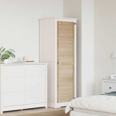 vidaXL - Kastdeur - Naturel - 170 - x - 49,5 - cm - Massief - grenenhout
