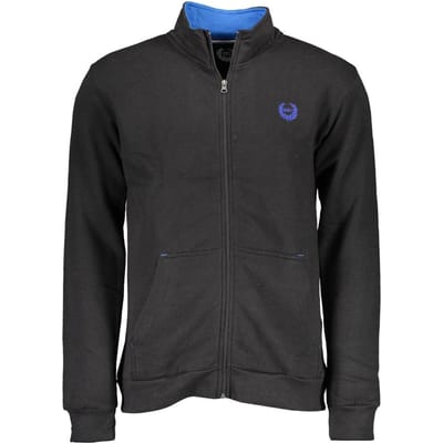 Gianmarco Venturi Zwarte Polyester Herren Sweatshirt