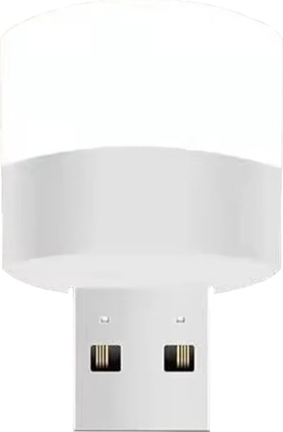Ibley Mini USB-A LED Nachtlamp – Koel Wit – 3000K – Compact & Energiezuinig
