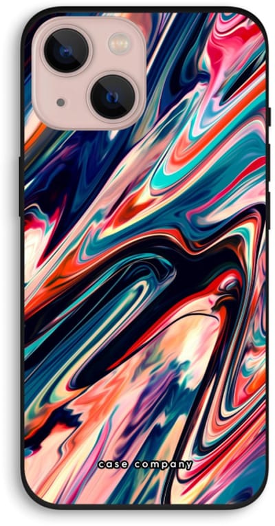Case Company® - Hoesje geschikt voor iPhone 13 hoesje - Quantum Being - Biologisch Afbreekbaar Telefoonhoesje - Bescherming alle Kanten en Schermrand